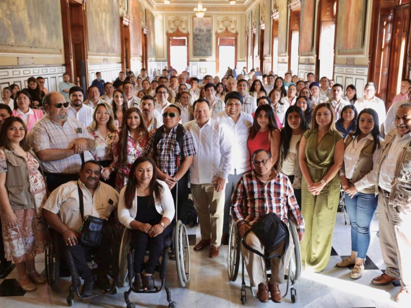 Yucatán destina 74 mdp para pensión universal a personas con discapacidad, beneficiando a 7,800 personas en 2025.