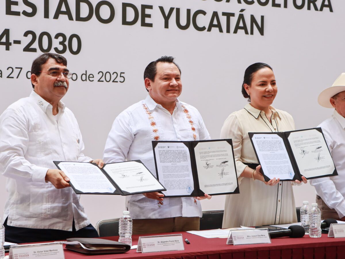 El Gobernador Joaquín Díaz Mena impulsa recursos históricos y leyes severas para fortalecer el sector pesquero y combatir la pesca furtiva en Yucatán.