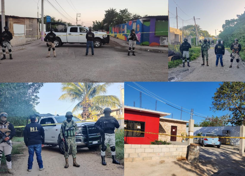 Autoridades aseguran más de 45 kg de drogas en cateos simultáneos en Mérida y Chicxulub. Operativo contra el narcomenudeo en Yucatán.