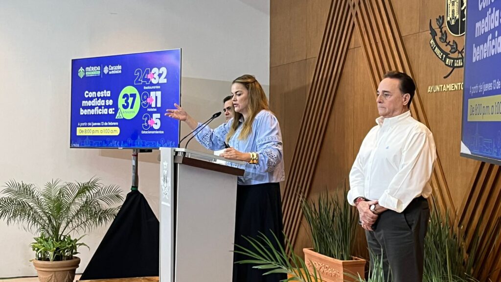 Cecilia Patrón anuncia ferias del empleo itinerantes, programa "Corazón de Mérida" y nuevos acuerdos turísticos para el desarrollo de Mérida.