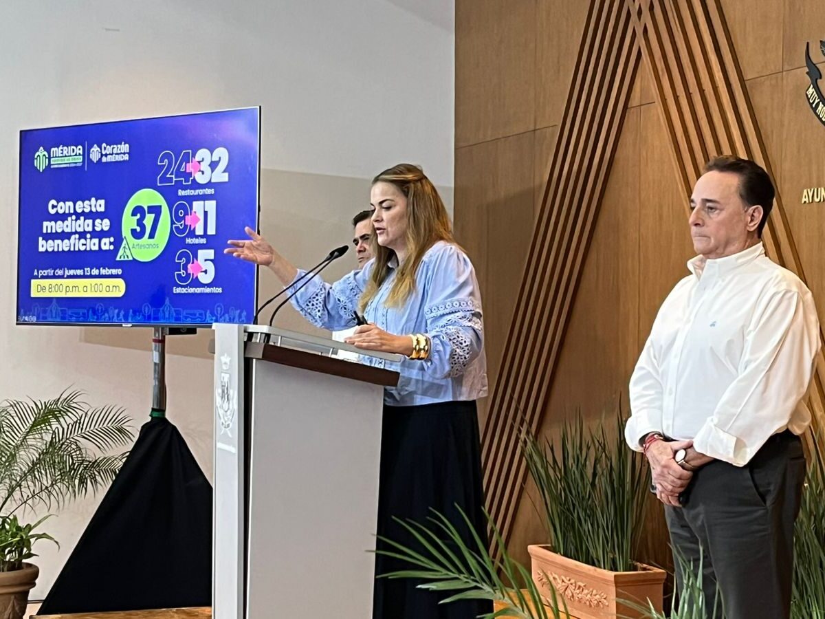 Cecilia Patrón anuncia ferias del empleo itinerantes, programa "Corazón de Mérida" y nuevos acuerdos turísticos para el desarrollo de Mérida.