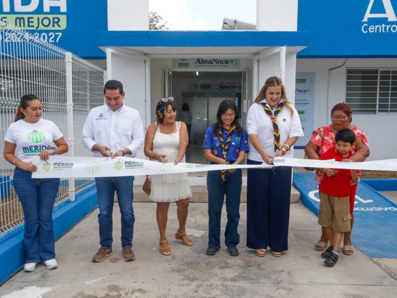 Mérida fortalece la salud mental con el nuevo Centro Alma Nova Oriente, un espacio de atención gratuita para niños, jóvenes y adultos.