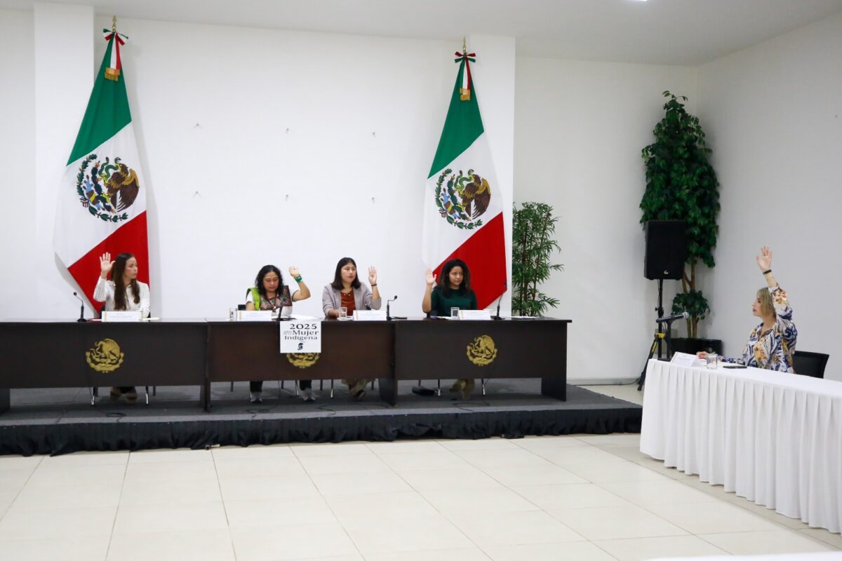 La Comisión de Postulación "Consuelo Zavala Castillo" aprueba dictamen para otorgar el mérito a Aracely Angélica Cab Cumí en Yucatán.