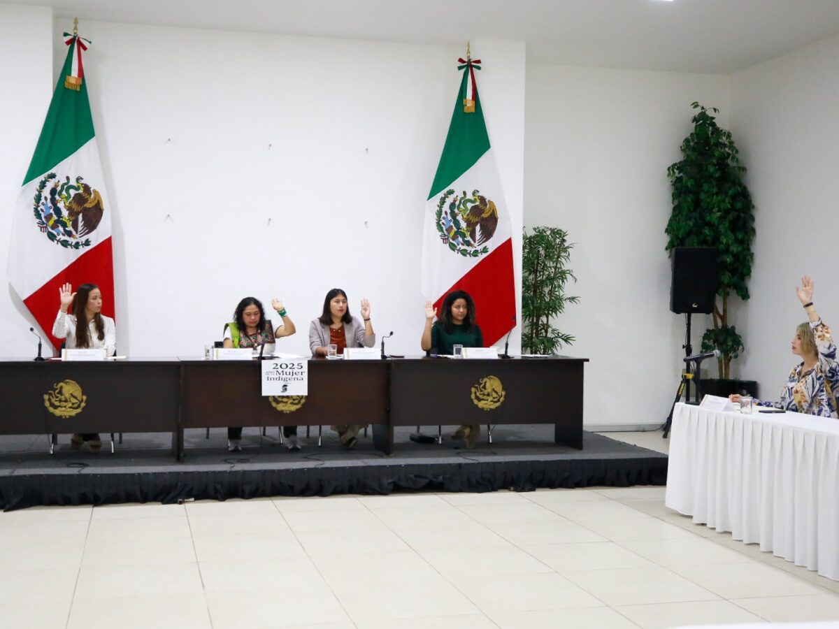 La Comisión de Postulación "Consuelo Zavala Castillo" aprueba dictamen para otorgar el mérito a Aracely Angélica Cab Cumí en Yucatán.