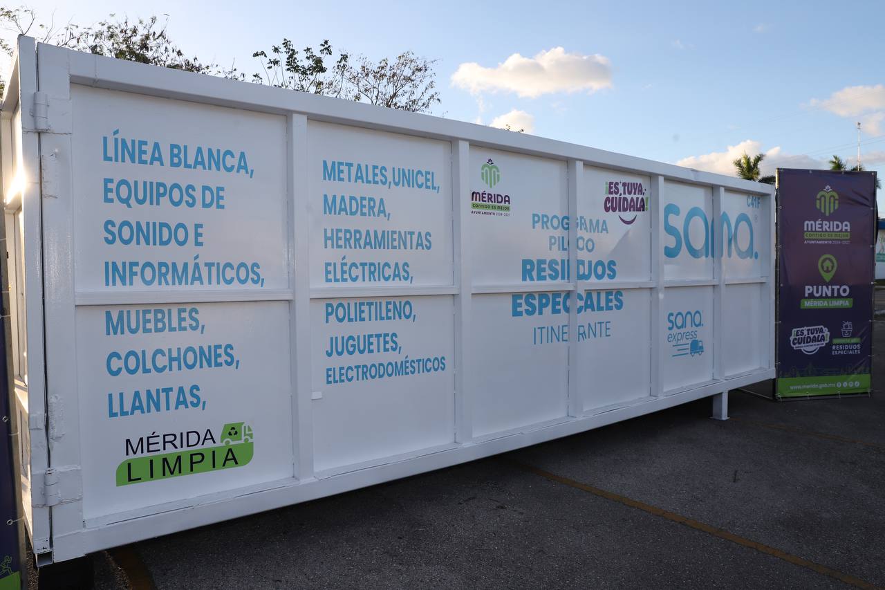 Mérida refuerza su campaña de limpieza
