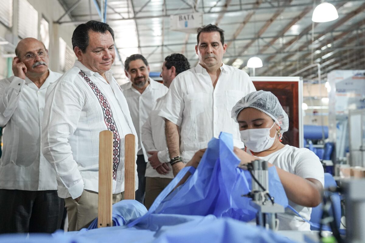 El Gobernador Joaquín Díaz Mena inaugura la planta de GOES Industries en Conkal, fortaleciendo la industria con 235 MDP y nuevos empleos.