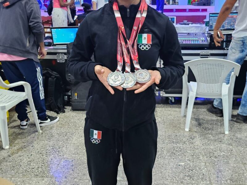 La yucateca Kenia May Dzul gana tres medallas de plata en el Campeonato Panamericano Juvenil en Cuba, destacando su talento y esfuerzo.