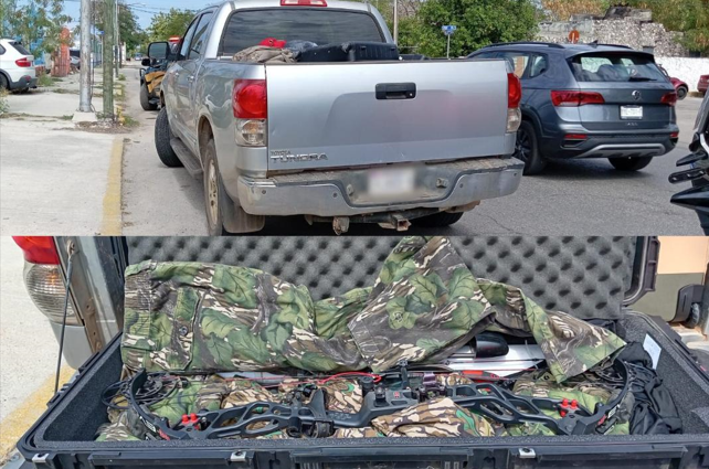 SSP inspecciona vehículo en la colonia García Ginerés, Mérida. Se refuerza la seguridad pública con operativos preventivos y vigilancia estratégica.