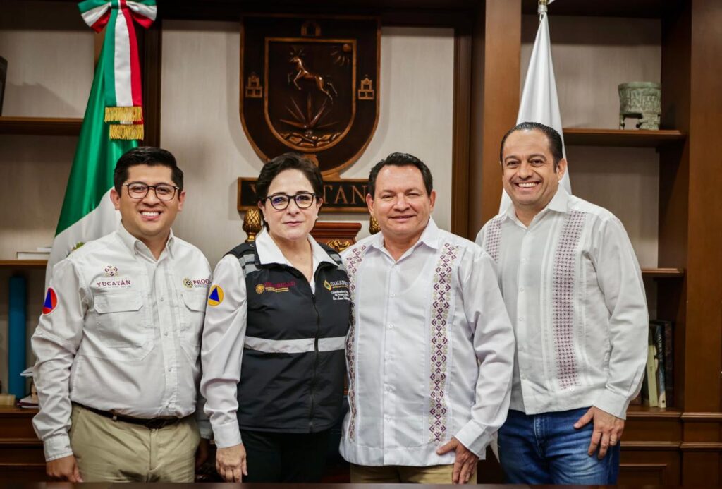 Yucatán fortalece su Protección Civil con el respaldo del Gobierno Federal. Se busca mayor preparación ante fenómenos naturales y emergencias.