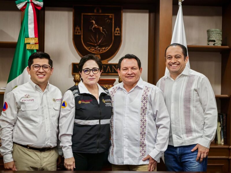 Yucatán fortalece su Protección Civil con el respaldo del Gobierno Federal. Se busca mayor preparación ante fenómenos naturales y emergencias.