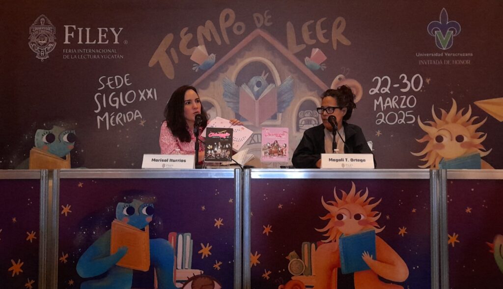 El chisme también es literatura. Magali T. Ortega presenta Chismecito literario vol. 2 en la FILEY 2025 y reflexiona sobre su poder narrativo.