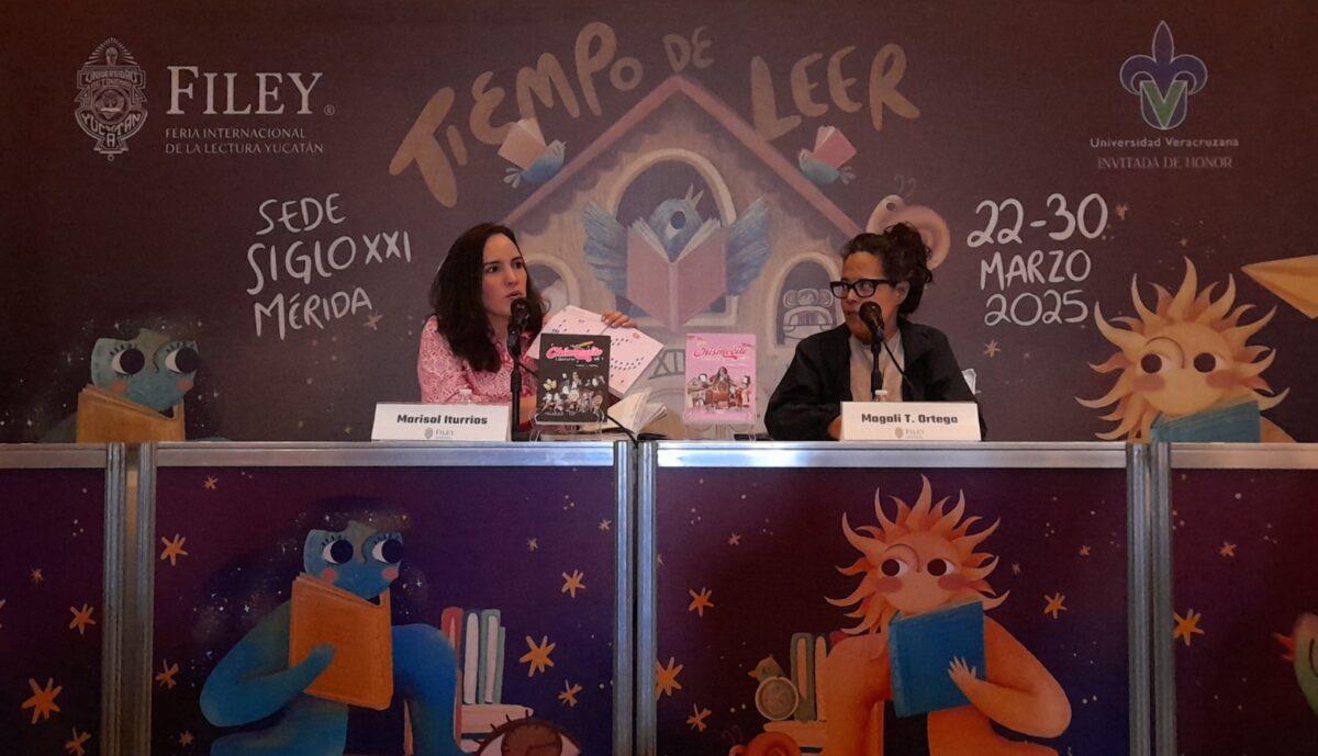 El chisme también es literatura. Magali T. Ortega presenta Chismecito literario vol. 2 en la FILEY 2025 y reflexiona sobre su poder narrativo.