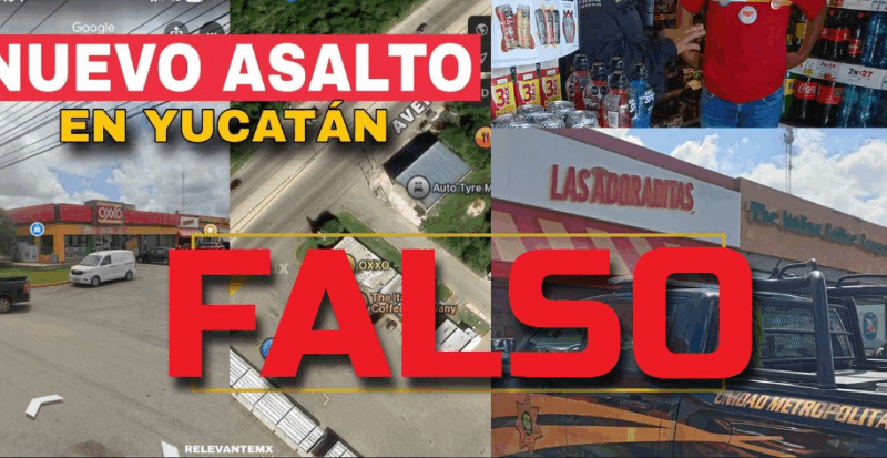 SSP informa que no existe reporte de asalto en Conkal y aclara que la información difundida en redes sociales es falsa. #SSPInforma