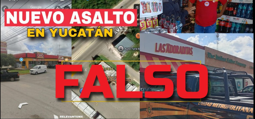 SSP informa que no existe reporte de asalto en Conkal y aclara que la información difundida en redes sociales es falsa. #SSPInforma