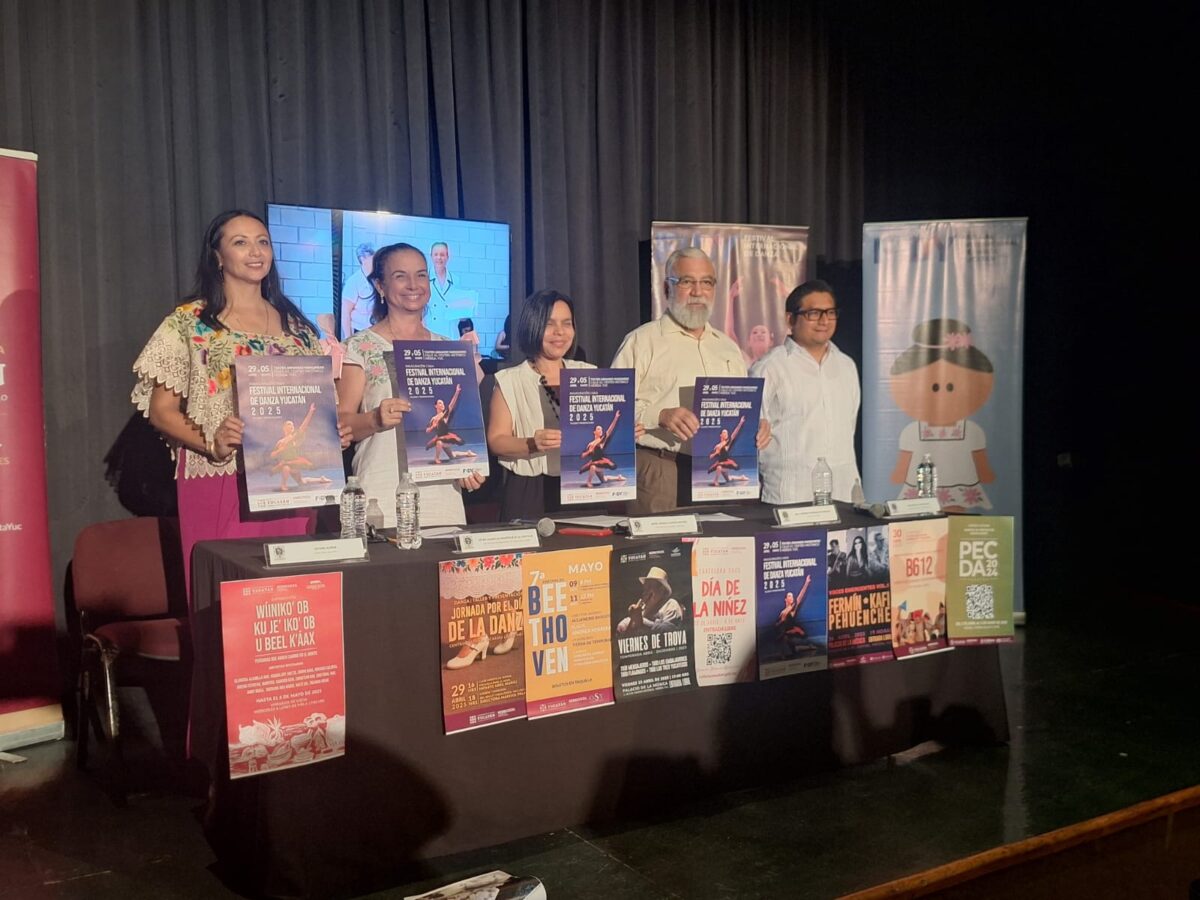 Festival Internacional de la Danza Yucatán celebra la diversidad, inclusión y talento con actividades abiertas para todos del 29 de abril al 4 de mayo.