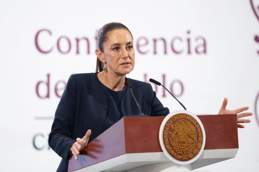 Claudia Sheinbaum confirma que el asesinato de Valeria Márquez en Zapopan se investiga como feminicidio.