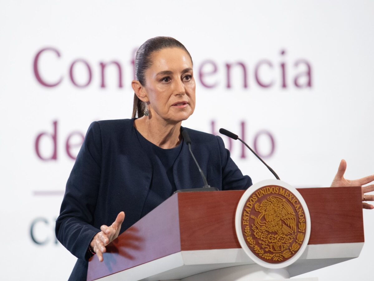 Claudia Sheinbaum confirma que el asesinato de Valeria Márquez en Zapopan se investiga como feminicidio.