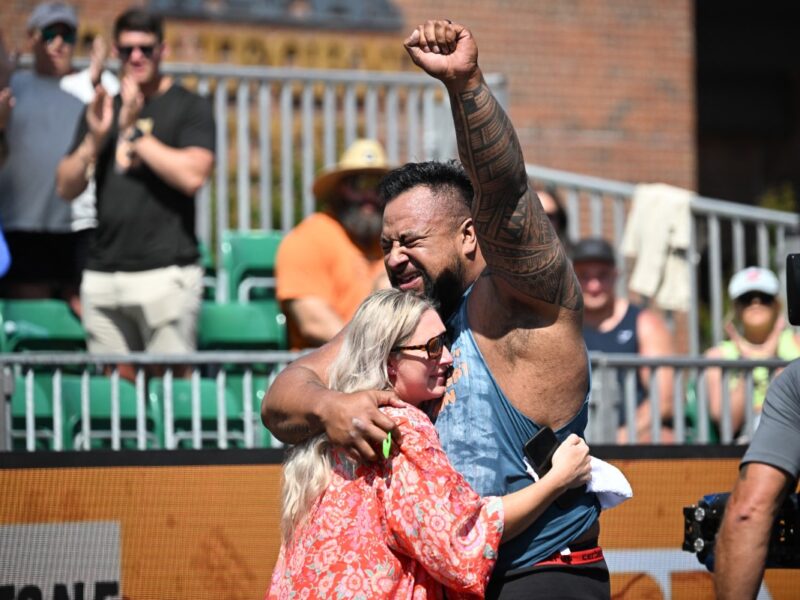 Gigantes gentiles redefine qué significa ser fuerte en la competencia El hombre más fuerte del mundo en Estados Unidos.