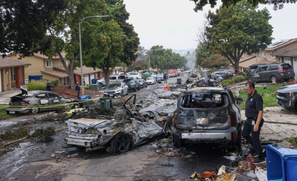 Varios muertos en accidente de aeronave en California