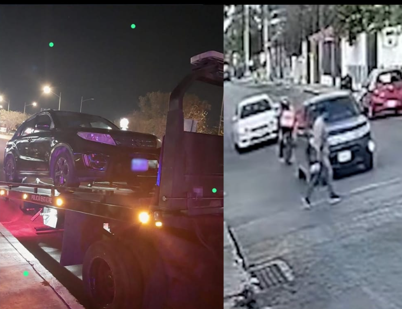 Vehículo sancionado por no respetar paso peatonal en Yucatán, gracias al análisis de video del C5i, informa la SSP.