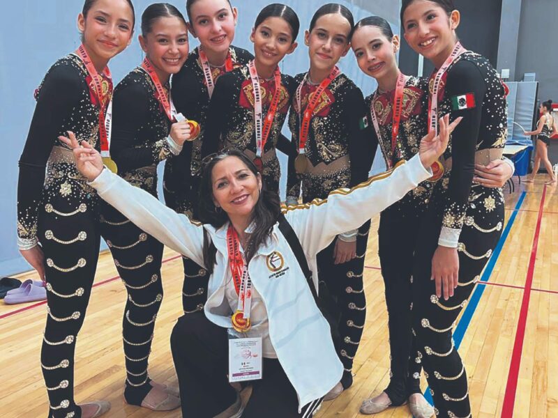 Equipo yucateco busca el reconocimiento olímpico para la gimnasia estética tras ganar oro en torneo internacional en Canadá.