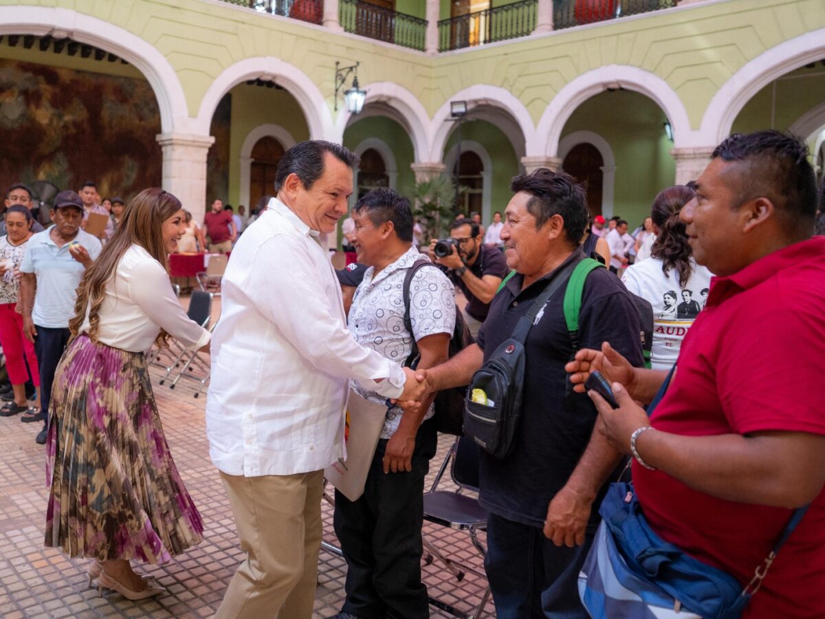 Gobernador Joaquín Díaz Mena encabeza Audiencias con el Pueblo en Yucatán, un ejercicio de diálogo cercano con soluciones para la ciudadanía.