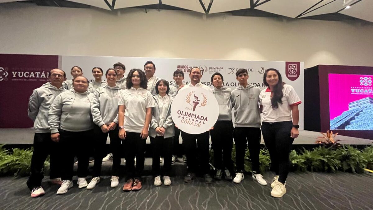 900 deportistas yucatecos representarán a Yucatán en la Olimpiada Nacional 2025, con el objetivo de mantener el liderazgo deportivo.