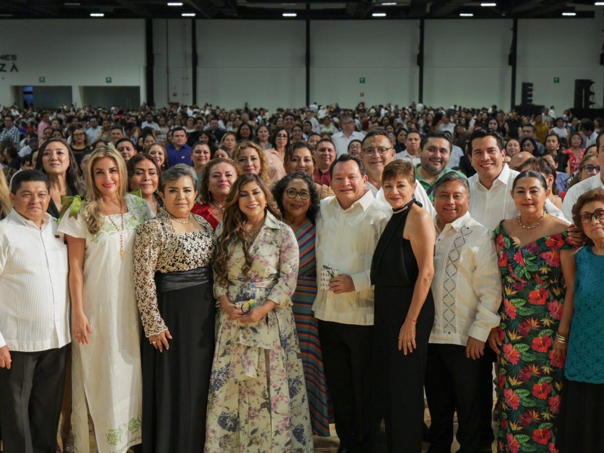 Mejorar condiciones laborales del magisterio será prioridad del Gobierno de Yucatán, afirma Joaquín Díaz Mena.