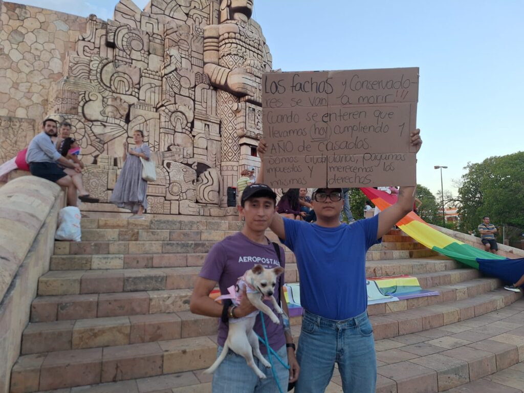 Comunidad LGBTTTI+ exige respeto e igualdad en Yucatán