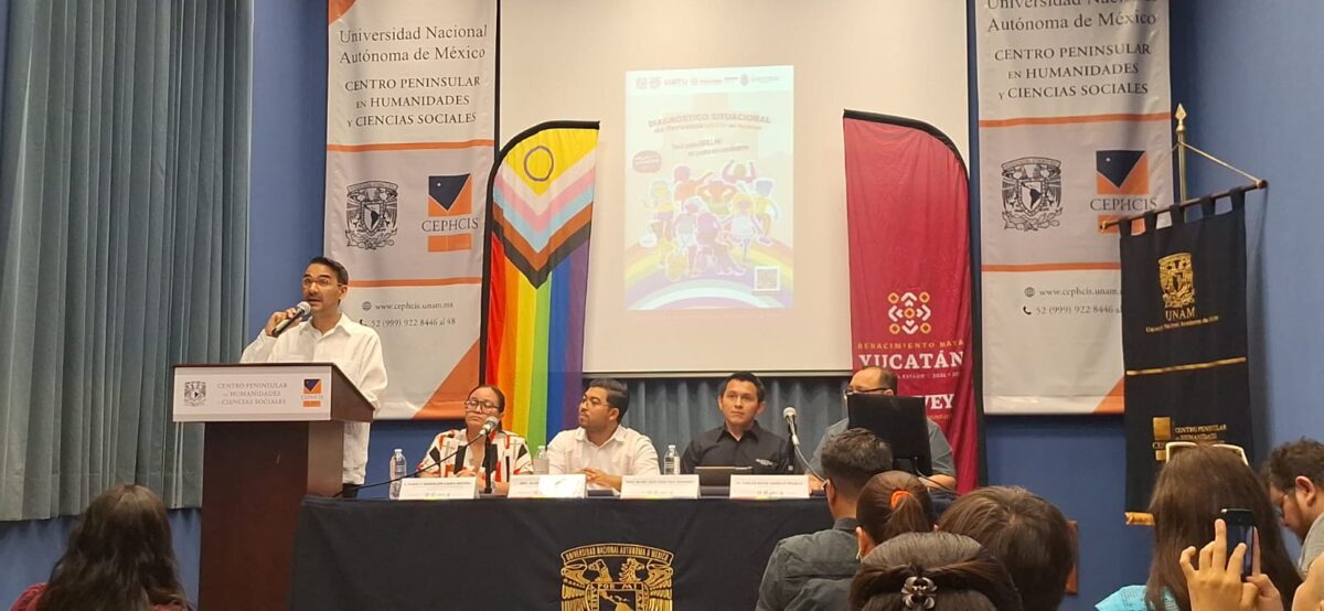 Lanzan el Diagnóstico Situacional LGBTQ+ 2025 en Yucatán para visibilizar realidades y promover políticas inclusivas.