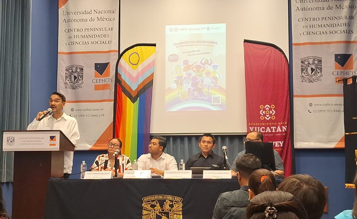 Lanzan el Diagnóstico Situacional LGBTQ+ 2025 en Yucatán para visibilizar realidades y promover políticas inclusivas.