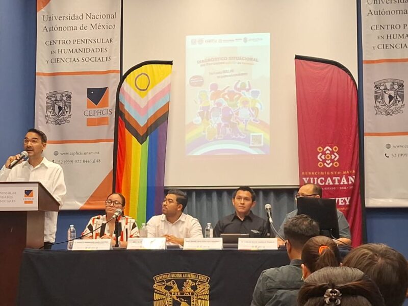 Lanzan el Diagnóstico Situacional LGBTQ+ 2025 en Yucatán para visibilizar realidades y promover políticas inclusivas.