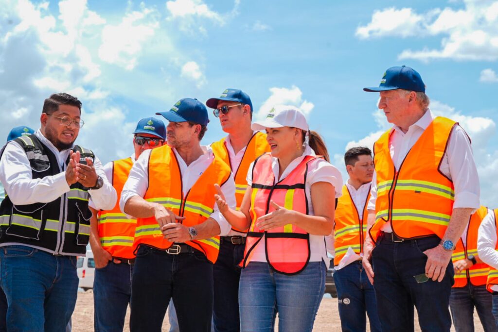 Cecilia Patrón supervisa mejoras en el relleno sanitario