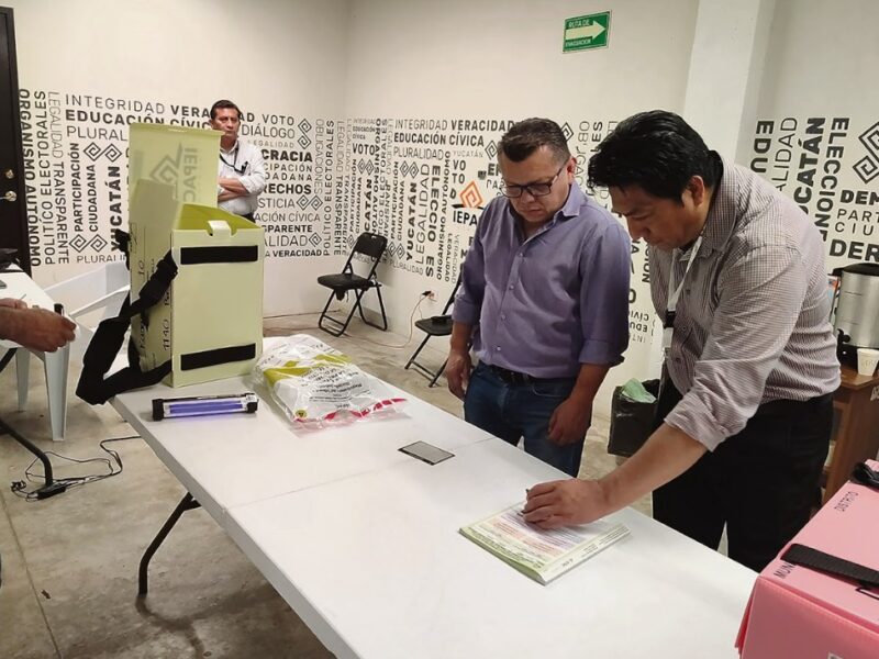 Iepac reporta solo dos quejas por irregularidades en campañas para elegir magistraturas del Poder Judicial de Yucatán.