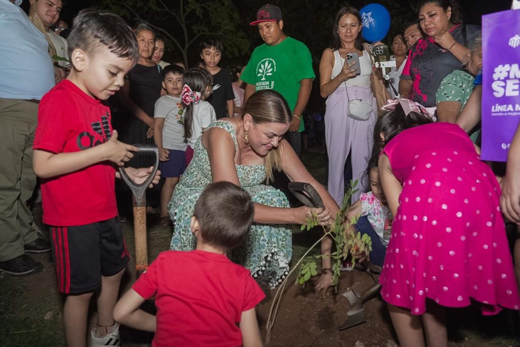 Cecilia Patrón recupera espacios familiares con "Mérida te cuida"