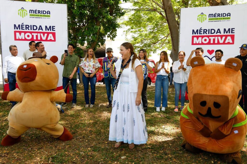Con “Mérida me motiva” jóvenes recuperarán espacios públicos