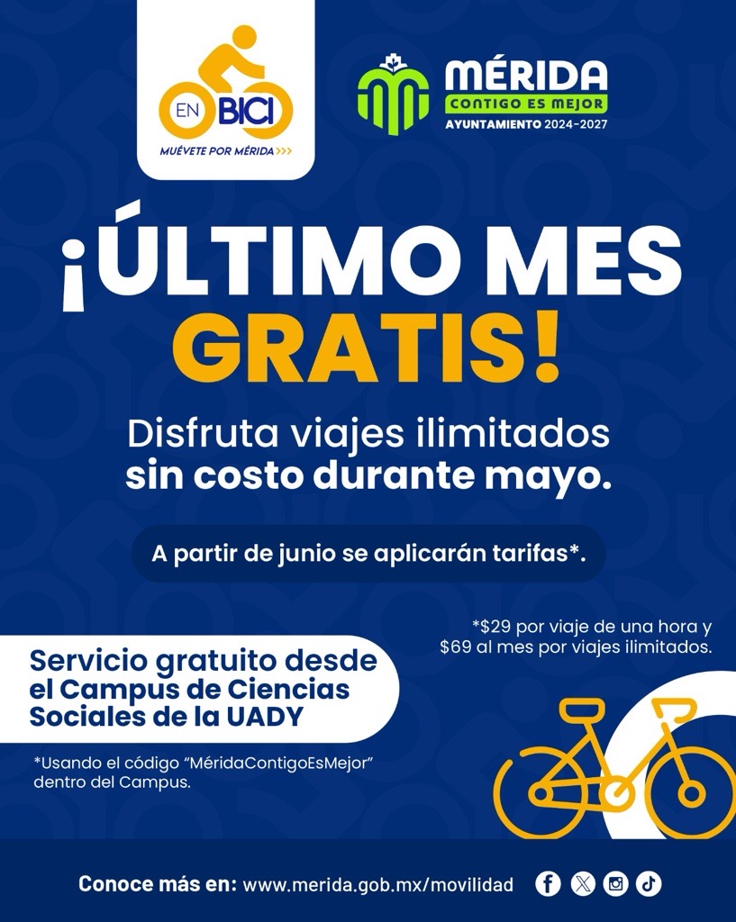 En Bici tendrá costo en junio