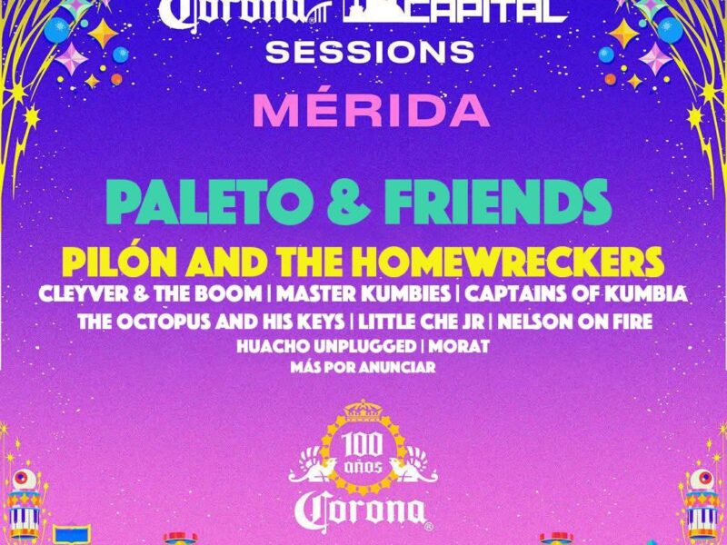 Bandas yucatecas como “Peleto and Friends”, Rikita Banana y Cleyver aparecen en carteles falsos del Corona Capital Mérida 2025.