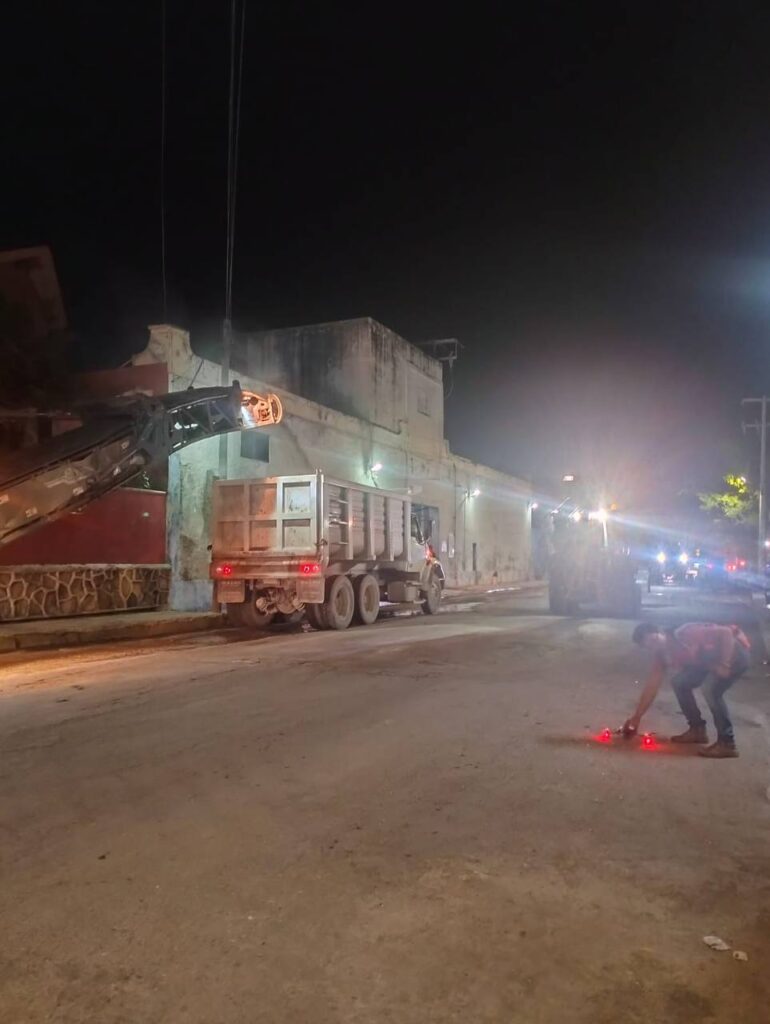 Inicia repavimentación en calles clave de Progreso