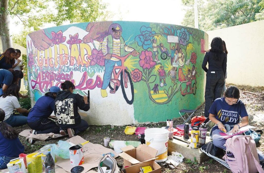 Buscan crear espacios seguros con arte y urbanismo