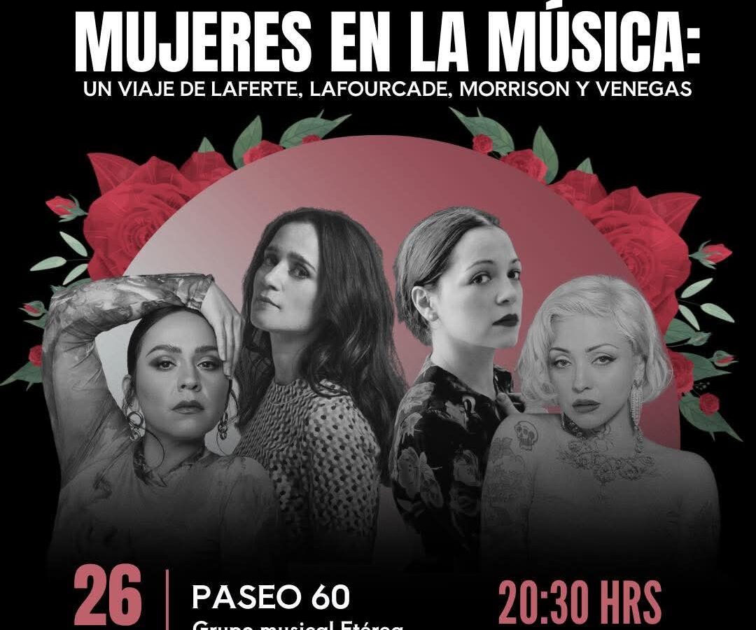Estudiantes de la UADY rinden tributo a cantautoras en el concierto Mujeres en la Música, este 26 de junio en Paseo 60.