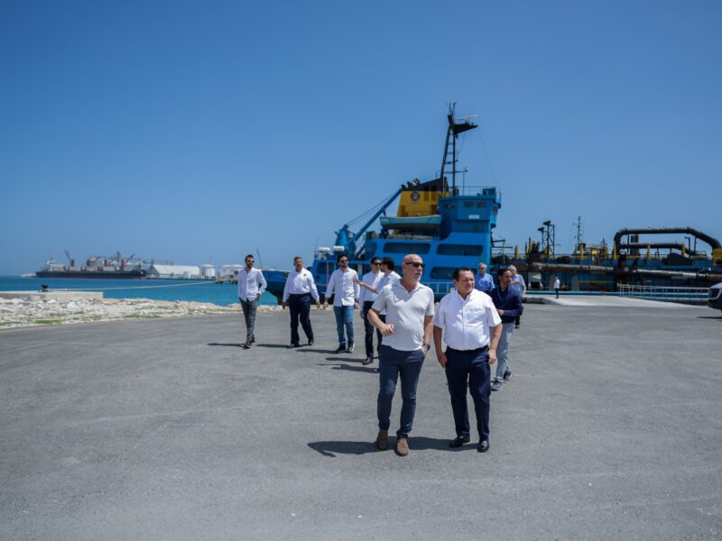 Ejecutivos de Fincantieri visitan el Puerto de Progreso, fortaleciendo a Yucatán como hub estratégico marítimo.