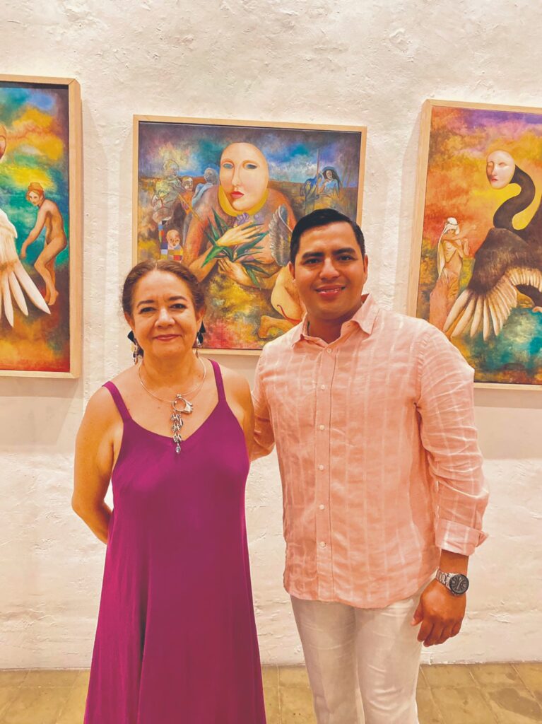 Adrián Milla presenta Ecos del Subconsciente, una exposición en Mérida que fusiona Renacimiento y Surrealismo desde la mirada interior.