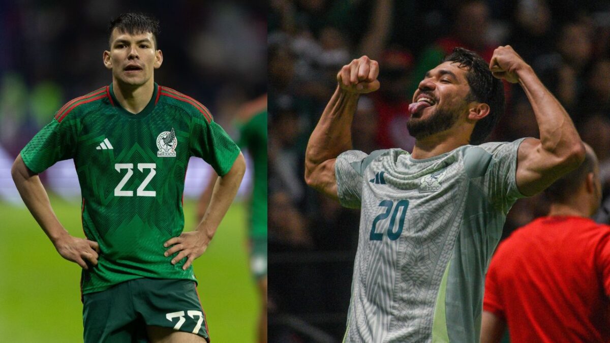 Henry Martín e Hirving Lozano causan baja de la Selección Mexicana rumbo a la Copa Oro 2025 por lesiones musculares.