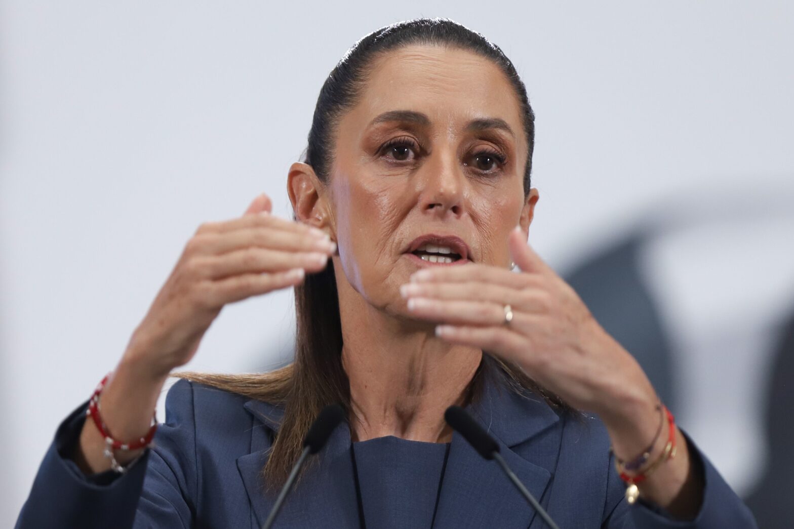 Claudia Sheinbaum calificó como un exceso la sanción del TEPJF a una ciudadana que criticó a la diputada Karina Barreras en redes sociales.