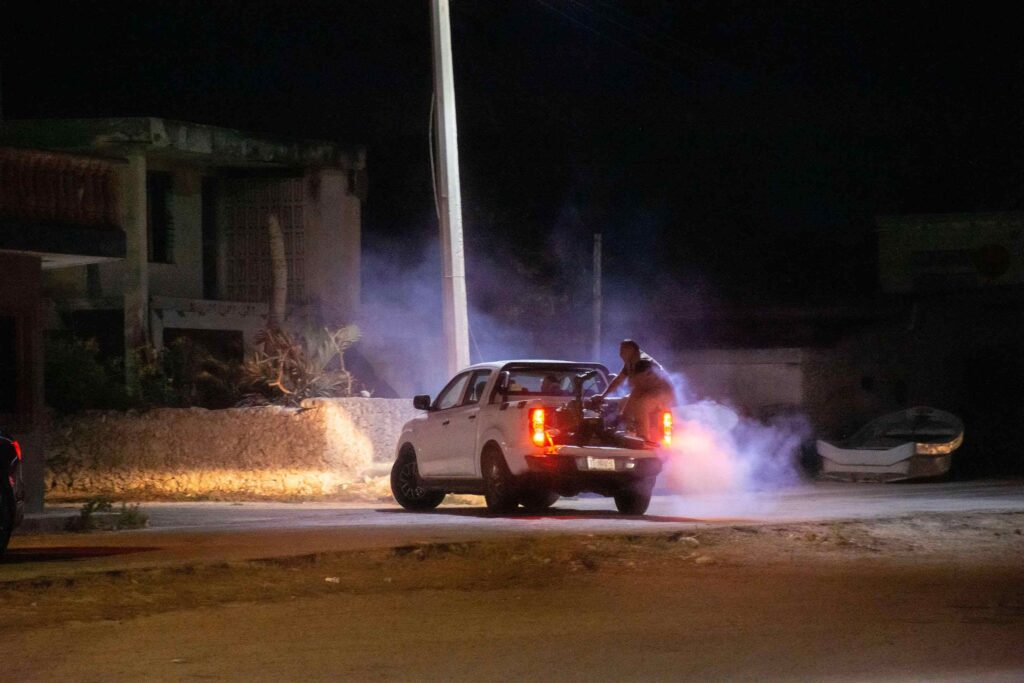Intensifican fumigación para combatir el dengue