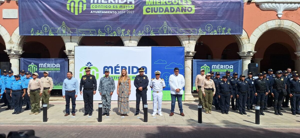 Arranca operativo Vacaciones Seguras en Mérida con presencia de fuerzas federales y locales para proteger a turistas y residentes.