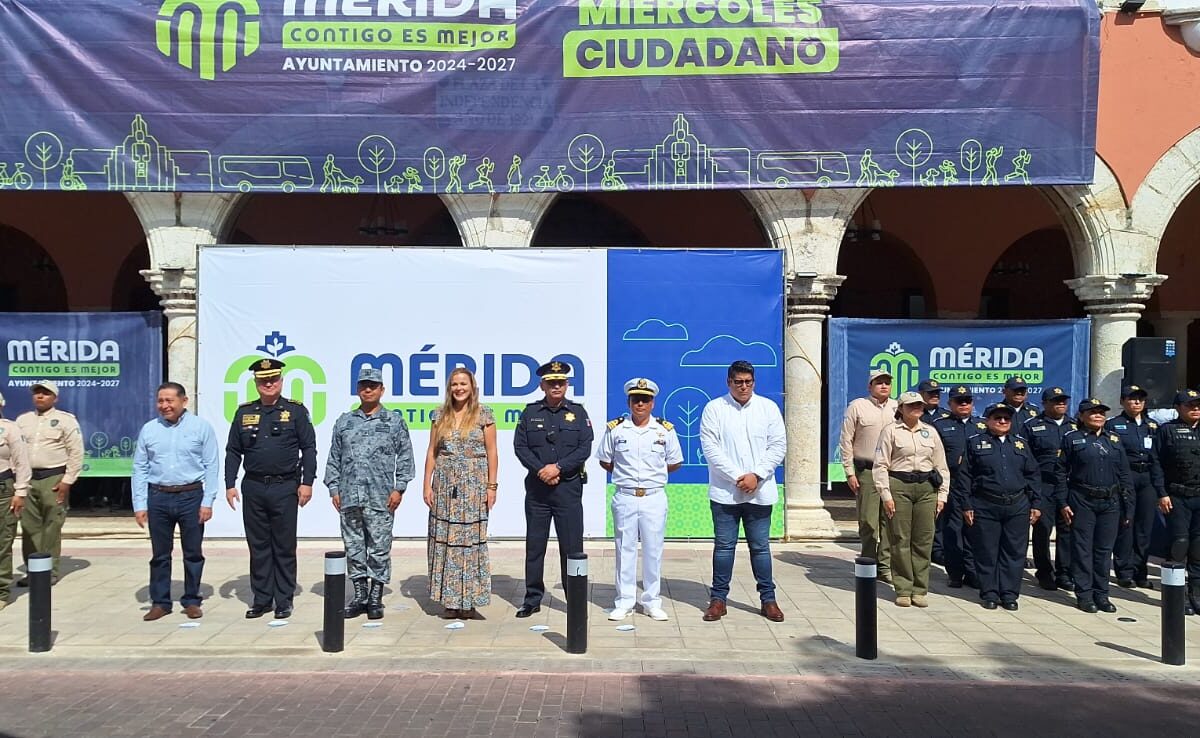 Arranca operativo Vacaciones Seguras en Mérida con presencia de fuerzas federales y locales para proteger a turistas y residentes.