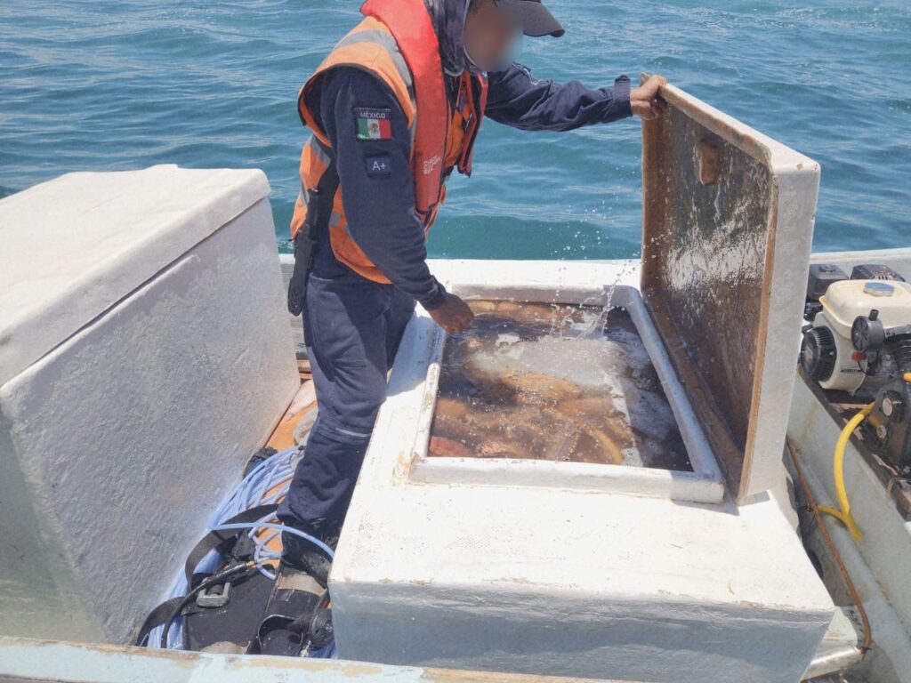 Tres detenidos por pesca ilegal en Yucatán