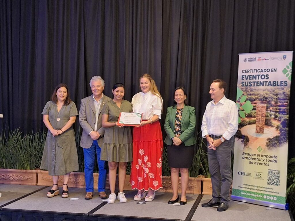 Certifican en Mérida a 80 profesionales en eventos sustentables